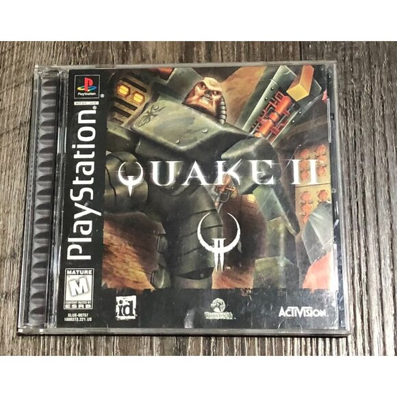 Quake II 2 (Sony PlayStation 1, 1999) CIB Complete w/ Manual Tested Perfect - Picture 1 of 4